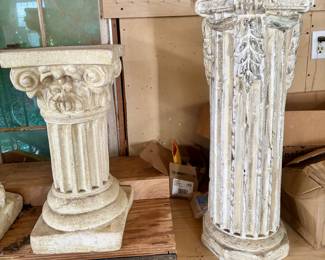 2ft and 3ft plaster columns 