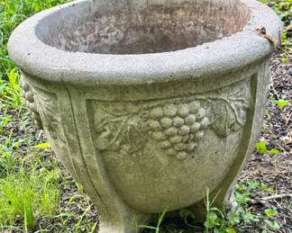 Antique Cement Flower pot