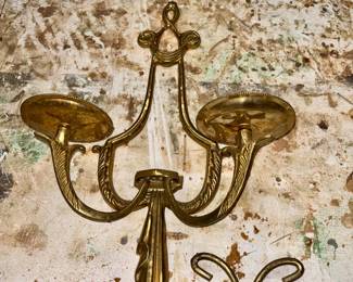 Brass Sconce