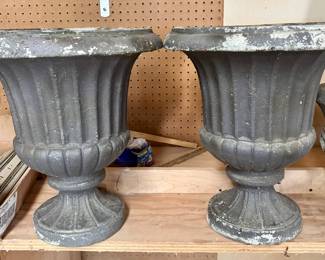Fiberglass flower pots
