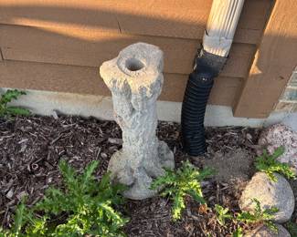 Base stand cement