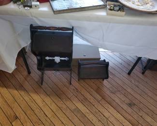vintage/antique sewing boxes