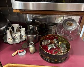vintage cookware, revere, cookie cutters, and misc.