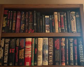Steven kings, I have seen some first editions but have not checked them all 