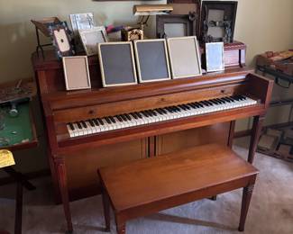 Piano has just been added to sale!! 9/11 Wurlitzer piano and bench.