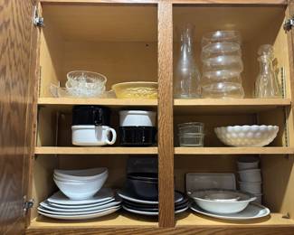 dishes/ glassware