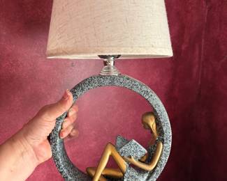 art & artifact reading lamp