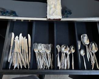 Vintage stainless flatware Mcm flair 
