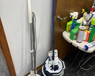 spin mop floor steamer