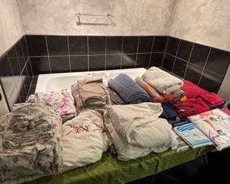 Sheet sets towels