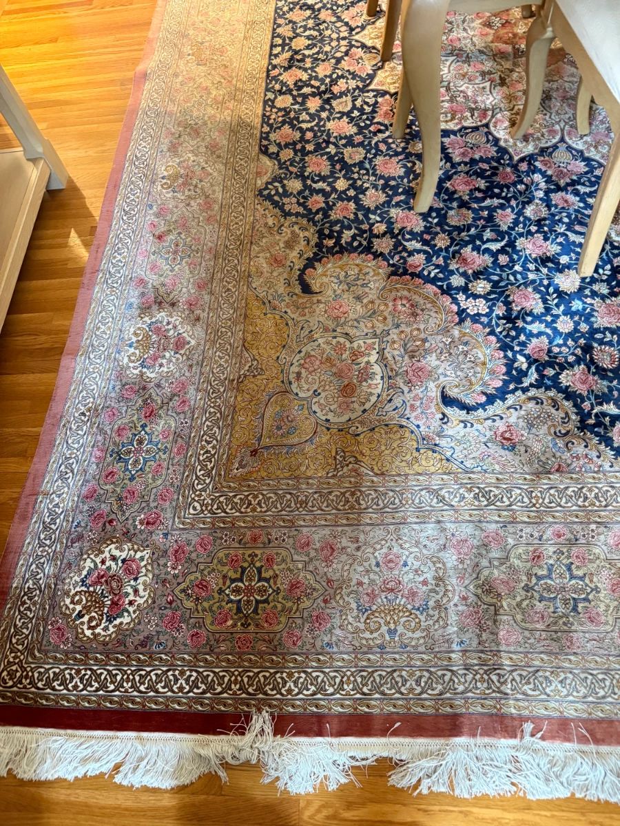 Qum Silk Persian Rug
