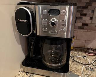 Cuisinart Coffee Center SS-16 12-Cup Coffee Maker and Single-Serve Brewer