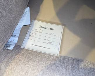 Thomasville Loveseat and Ottoman