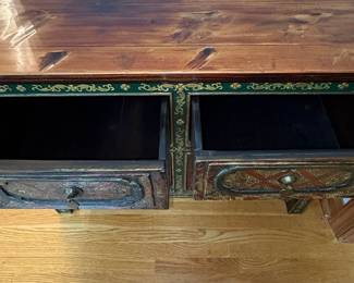 Tibetan Hand-Painted Chest