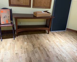 Mission Style Console Table