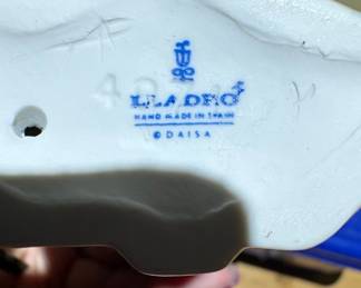 Lladro Girl with Guitar Figurine