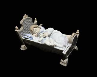 Lladro 'Rock-A-Bye-Baby' Porcelain Figurine #5717