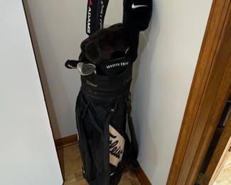 Mixed Brand Golf Club Set with Bag