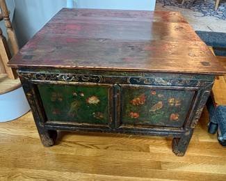 Tibetan Painted Cabinet
