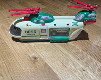 2001 Hess Helicopter with Motorcycle and Cruiser