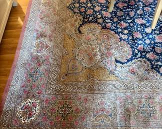 Qum Silk Persian Rug