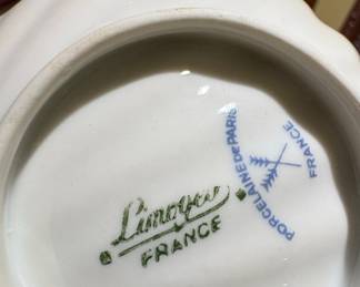 Limoges Porcelain Shell Dish