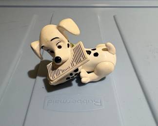 Disney 101 Dalmatians Lucky Dog with Newspaper McDonald's Happy Meal Toy