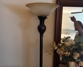 Kathy Ireland Sonnett Torchiere Floor Lamp