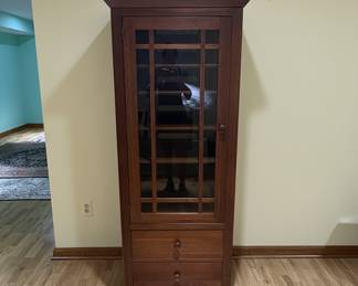 Ethan Allen Media/Display Cabinet