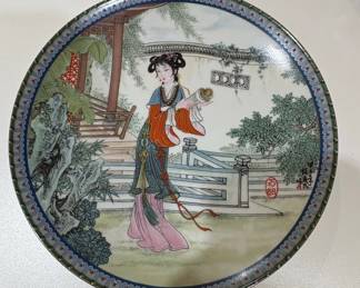 Imperial Jingdezhen Porcelain Decorative Plate - Beauties of the Red Mansion