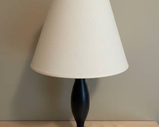 Black Spindle Table Lamp