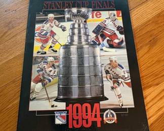 1994 Stanley Cup Finals Official Program