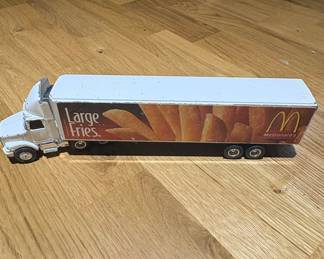 McDonald's "Very Big Mac" & "Large Fries" Diecast Semi-Truck Trailer