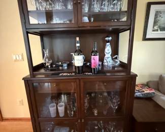 CABINET ONLY Cabinet or Hutch with Bar Area