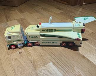 1999 Hess Toy Truck and Space Shuttle with Satellite