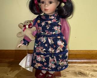 Olivia Collector Doll with Teddy Bear
