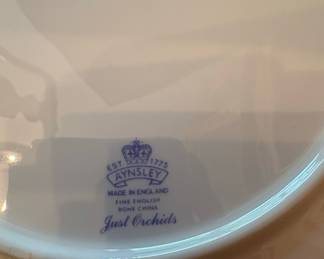 Aynsley Just Orchids Bone China Serving Platter