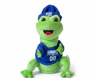 Gemmy Frogz NFL New York Giants Dancing Singing Plush Toy