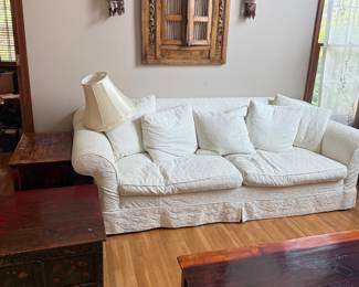 Pottery Barn Charleston Grand Slipcovered Sofa