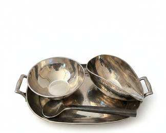 Nambe Serving Set