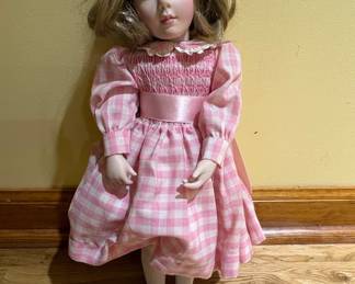 Vintage Russ Berrie Fairytales Goldilocks Porcelain Doll