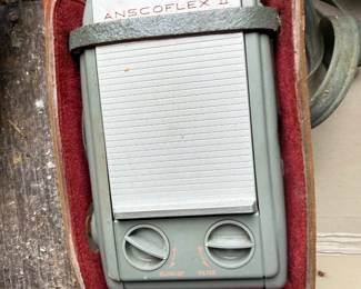 Ansco Anscoflex II Camera Outfit with Ansco Flash Unit, Case and Bulbs - additional view