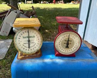 Vintage Sears and Way-Rite dial scales