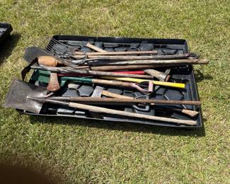 Assorted vintage hand tools