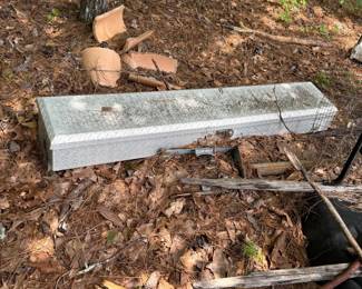 Aluminum diamond-plate storage/tool box