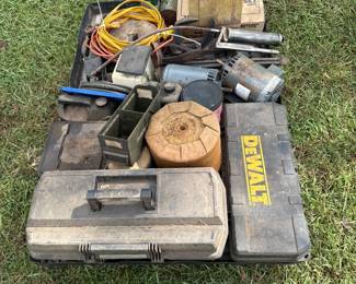 DeWalt and assorted power-tool lot