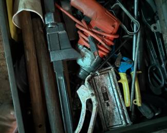Assorted Used Hand Tools and Corded Power Tool Lot - additional view