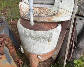 Vintage “Visi-Matic” wringer washing machine