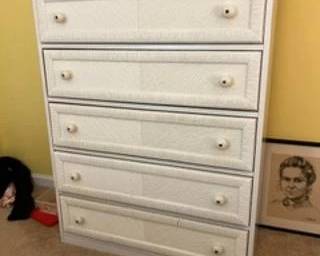 ES  wicker dresser