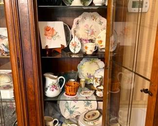 Misc china cabinet items